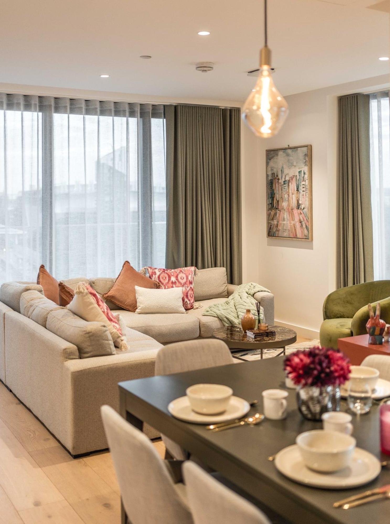 Apartahotel Kings Cross-luxury-sunset City View-gym-office Place-elevator *